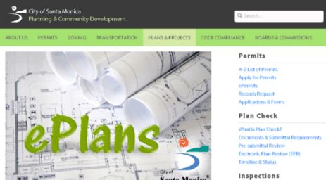 santa monica eplans.